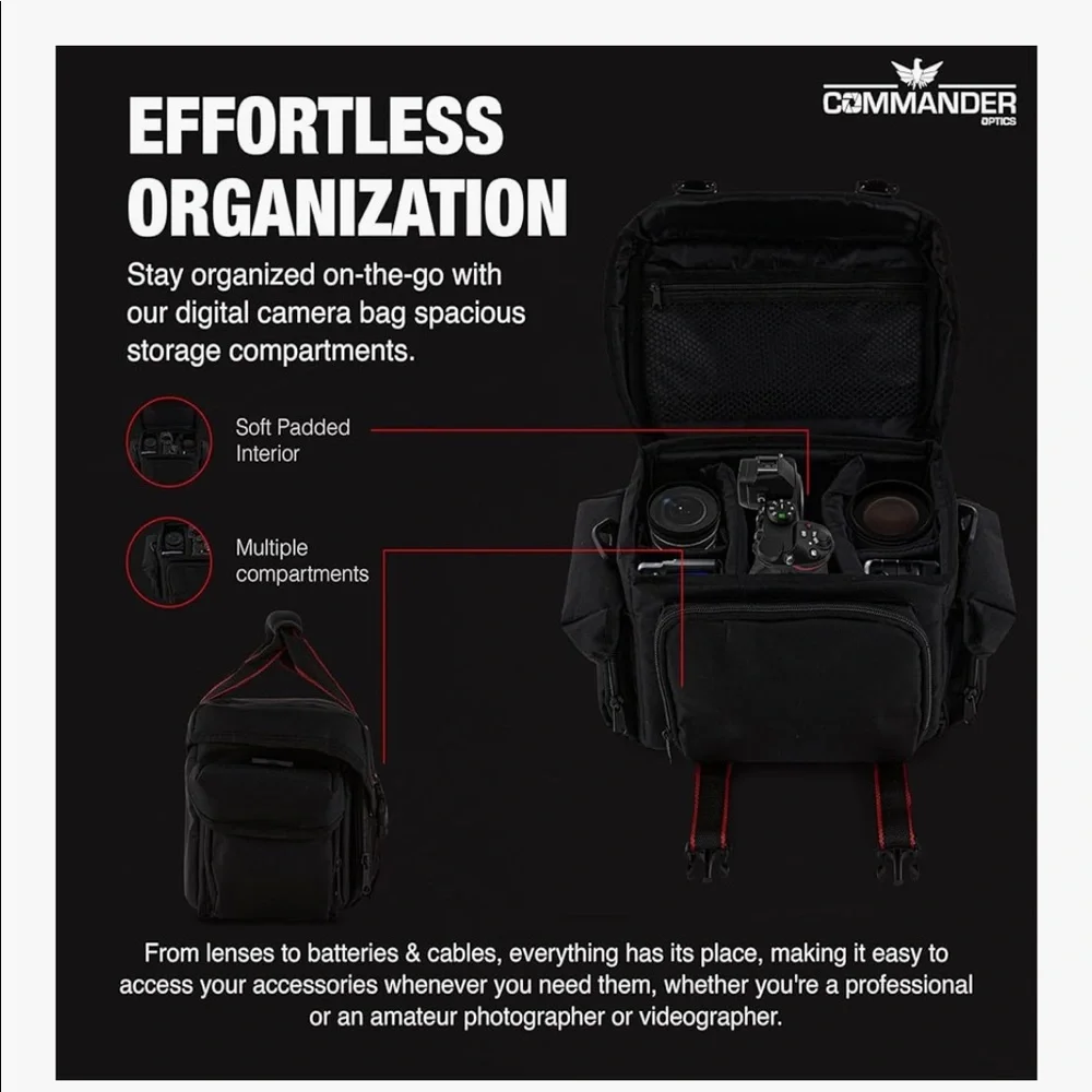 Commander camera bag . NEW!